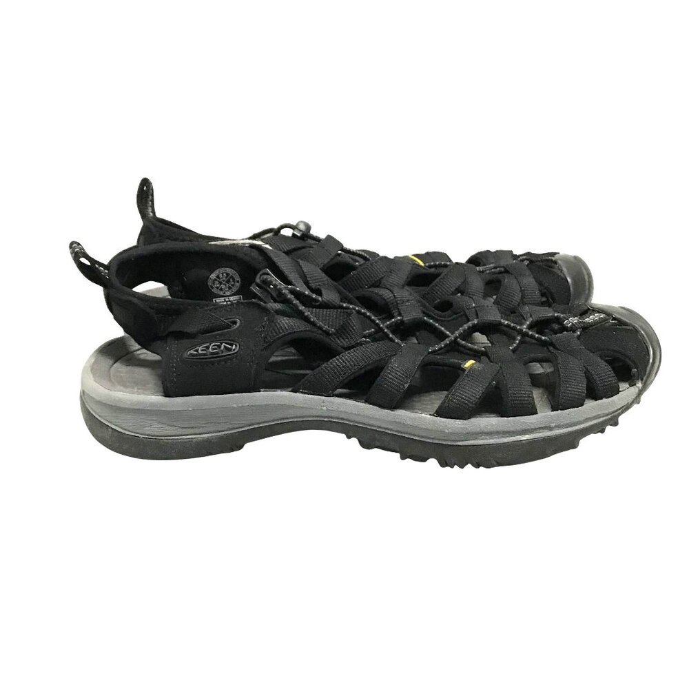 Keen Whisper Women's 8.5/39 Sandal Black Sport Sandals - Picture 2 of 8